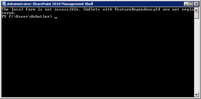 PowerShell 3 Error